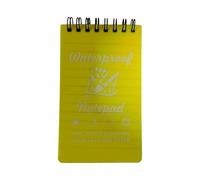 Duyeuau Bloc-notes de poche imperméable pratique petits blocs-notes à spirales lignées pour l'extérieur