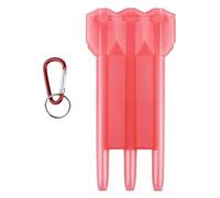 Duyeuau Boîte à fléchettes pour accessoires d'extérieur, valises, accessoires, boîte de rangement pour fléchettes portable pour l'extérieur, Rouge