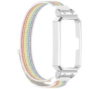 Duyeuau Bracelet en nylon résistant aux déchirures et à la transpiration pour montre intelligente Band 10/9 - Ceinture confortable à dégagement rapide, Length 258mm, Nylon