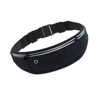 Duyeuau Ceinture de course à pied, sac banane respirant avec poches pour téléphone et fermeture éclair réfléchissante, s, Size approx.43x10cm/16.93x3.93in, Valise