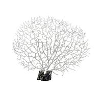 Duyeuau Décorations artificielles en forme de branche pour aquarium, paysage, éventail, corail, décoration d'aquarium