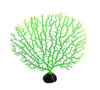 Duyeuau Décorations artificielles en forme de branche pour aquarium, paysage, éventail, corail, décoration d'aquarium