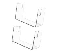 Duyeuau Élégant support de ventilateur en papier transparent pliable pour la maison ou le bureau