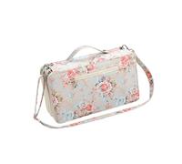 Duyeuau Grand étui de transport pour marqueurs 120 emplacements avec bandoulière pour stylo pinceau, Laiteux, 35x10x19cm