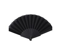 Duyeuau Grand éventail chinois pliable rétro pour danse, cosplay, fête, mariage, décoration