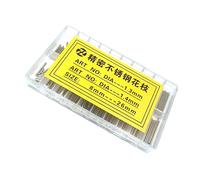 Duyeuau Lot complet de 300 épingles à maillons en acier inoxydable pour un ajustement facile du bracelet, 1,3 à 1,4 mm, 12*6.8cm