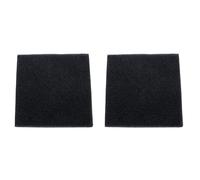 Duyeuau Lot de 2 pochettes de rangement dissimulées en nylon léger pour activités de plein air 15,2 x 15,2 cm, Noir