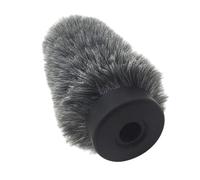 Duyeuau Manchon de pare-brise professionnel en fourrure pour microphones en plein air, enregistrement clair, réduction du bruit
