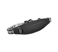 Duyeuau Sac de course réfléchissant léger imperméable pour sports de plein air Sac banane pour entraînement et cyclisme, Noir , 38.5x11.5CM, Valise