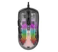 Duyeuau Souris de jeu XYH10 transparente RVB éblouissante 1200-7200DPI 6 vitesses réglables pour filles