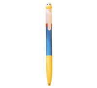 Duyeuau Stylo à encre gel drôle en forme de canard - Pointe de 0,5 mm - Séchage rapide - Pour écrire, prendre des notes, journaliser, bureau