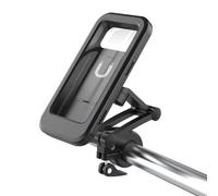 Duyeuau Support de téléphone rotatif à 360° étanche pour guidon de vélo, support mobile en hauteur réglable pour scooter, moto, VTT et scooter