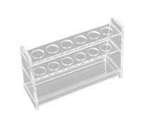 Duyeuau Support de tube à essai en acrylique transparent pour centrifugeuse pour test de laboratoire