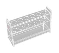 Duyeuau Support de tube à essai en acrylique transparent pour centrifugeuse pour test de laboratoire