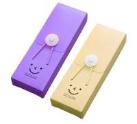 Duyeuau Trousse à crayons pour fournitures scolaires - Pratique - Pour artistes et étudiants, Jaune Plus Violet