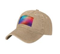 DUYKIMQW Casquette de baseball en denim avec boucle en métal réglable pour un usage quotidien, naturel, Taille unique