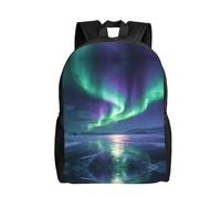 DUYKIMQW Sac à dos de voyage élégant avec imprimé illusion galactique pour ordinateur portable avec motif imprimé sur le devant, Lumière vive, Taille unique
