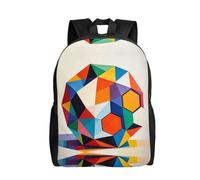 DUYKIMQW Sac à dos de voyage élégant avec motif imprimé tête de mort noir, Sphère géométrique, Taille unique