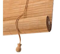 DUYULIANG Rideau en Bambou Store Enrouleur - Léger Durable Rideau Exterieur Terrasse, Facile À Nettoyer Facile À Installer, Personnalisable Store Pare Soleil Store Bambou Venitien Rideaux Cuisine