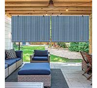 DUYULIANG Store Bambou Exterieur Stores Enrouleur, Store Venitien en Bois, Store Fenetre Occultant, Rideau Cuisine pour Intérieur Extérieur Jardin Fenêtre, Stable Et Durable, Personnalisable