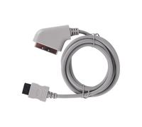 DUZEPA Câble de remplacement péritel RVB AV HD de 1,8 m - Gris pour Wii/Wii U