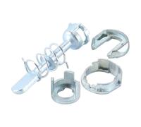 DUZEPA Kit de réparation de serrure de porte 58 mm 6N0837223A - Palette excentrique universelle gauche/droite compatible avec Polo 6N