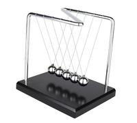 DUZEPA Pendule de Newton en forme de Z, berceau de Newton, boules d'équilibre, puzzle de psychologie scientifique, ornement de bureau, gadget à boule cinétique