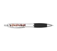 DV DESIGN 1 x stylo poules noir - Poules de la ferme oiseaux animaux animaux blague papeterie école enseignant Noël anniversaire ami fille garçon #81258