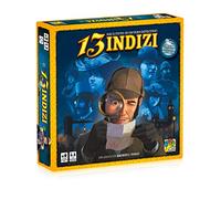 dV Giochi -13 Indizi-Jeu de Table d'éducation et d'investigation - Édition Italienne, Multicolore, DVG9330