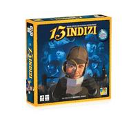 dV Giochi -13 Indizi-Jeu de Table d'éducation et d'investigation - Édition Italienne, Multicolore, DVG9330