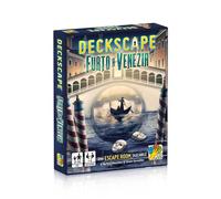dV Giochi - Deckscape-Vol à Venise-Une Escape Room Pocket - Édition Italienne, Multicolore, DVG4479, de 12 à 99 Ans