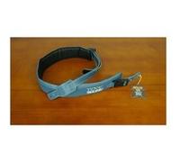 DV Mark STRAP M DV BLUE - Sangle en cuir largeur 65mm - logo DV Mark - couleur Bleue