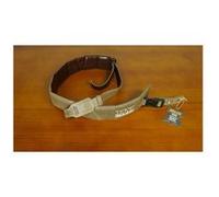 DV Mark STRAP M DV BROWN - Sangle en cuir largeur 65mm - logo DV Mark - couleur brune
