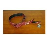DV Mark STRAP S DV BORDEAUX - Sangle en cuir largeur 55mm - logo DV Mark - couleur Bordeaux