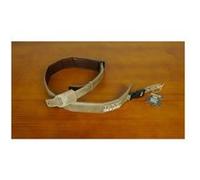 DV Mark STRAP S DV BROWN - Sangle en cuir largeur 55mm - logo DV Mark - couleur Brune