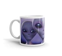 DV Mugs Ltd Funky Alien Mug gris Aliens X-Files UFO Outer Space Galaxy #8214