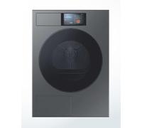 Samsung Series 9 Sèche-linge Gris métal Pompe à chaleur / AI Dry+™ Séchage intelligent / Optimal Dry / Ecran tactile 7'' AI Home / Commande Vocale / 9kg - DV90F09F4SU3 Classe A