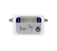 DVB-T Finder Antenne numérique terrestre TV Antenne Testeur d'intensité de signal Blanc