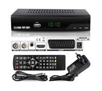 DVB-T/T2 Decodeur TNT - Full HD [1920 x 1080] HDMI MPEG-4 AVC MPEG-2 MP 1080i 1080P Standard