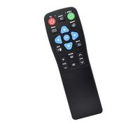 DVB1881LC Elderly-Friendly Learning Remote with Big Buttons for Media Players & Entertainment Systems Ergonomic Remote Control for Seniors