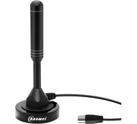 DVB50B High Gain Digital TV Aerials Portable Indoor and Outdoor HDTV Aerials with Magnetic Base,2M Coaxial Cable for DVB-T2/T Digital TV