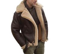 Dvbfufv Automne Hiver Hommes Veste Hommes Léger Coupe-Vent Chaud Veste Top