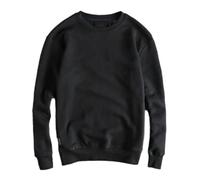 Dvbfufv Pull à capuche en polaire vintage américain pour homme, Noir , L