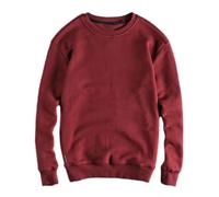 Dvbfufv Pull à capuche en polaire vintage américain pour homme, rouge vin, L