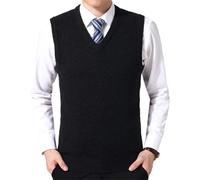 Dvbfufv Pull décontracté pour homme Printemps Hiver Chaud Confortable Mode Tendance Vêtements d'extérieur, Noir , M