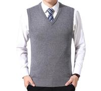 Dvbfufv Pull décontracté pour homme Printemps Hiver Chaud Confortable Mode Tendance Vêtements d'extérieur, gris, S
