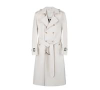 Dvbfufv Trench long à double boutonnage pour homme, 1, L
