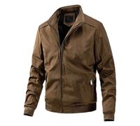 Dvbfufv Veste épaisse tendance pour homme Printemps Hiver Plein air Affaires Grandes Tailles Vestes de baseball, a, XS