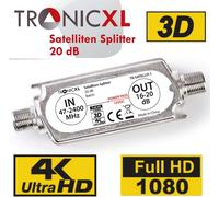 DVBS2 DVB-S2 Satelliten-Leitungsverstärker Inline Large Bande Sat Verstärker HD
