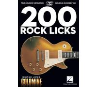 DVD : 200 ROCK LICKS A GUITAR LICKS GOLDMINE